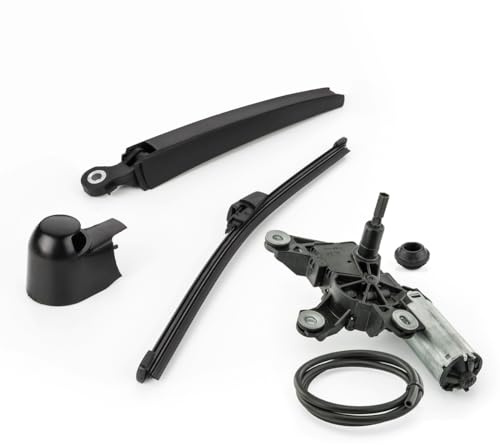 LST Wischermotor Heck Scheibenwischer Dichtung Set Motor Düse hinten kompatibel mit VW Golf IV 1J