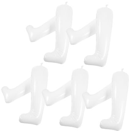 PACKOVE 5pairs Inflatable Boot Shapers Boot Holders Trees Inflatable Shoe Shaper for Inserts to Keep Shape for Home Use