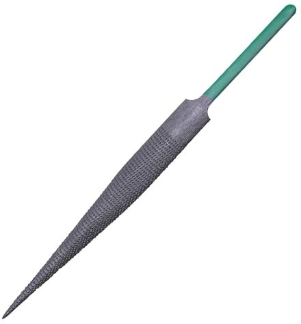 YTKavq Metallfeile, halbrunde Stahlfeile mit 15,2 cm Spitze, für Metallkanten, Holzbearbeitung, Reifenfeilen und andere Heimwerker-Schleifarbeiten