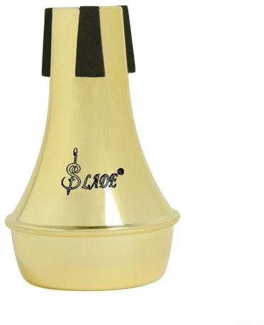 Leichter und tragbarer Trompetendämpfer verbessert die Spielbarkeit, fünf Farboptionen (Gold)