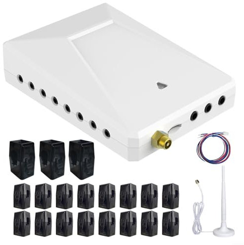 HOHOVYVY Stromzähler,3P 200/300A WIFI Smart Bidirektionale Schaltung Strom Energie kWh Meter Monitor(300A)