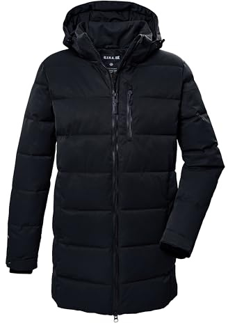 G.I.G.A. DX Uomo Parka trapuntato/Parka funzionale con cappuccio senza zip GW 10 MN QLTD PRK, schwarz, 3XL, 41872-000