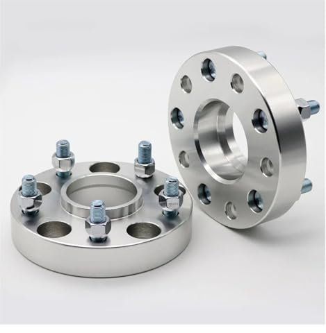 Spurverbreiterungen Für Volvo MK1 Für XC90 Für XC60 Für S80 Für S90 Für V90 M14x1.5 2 Stück 15/20/25/30/35/40mm PCD 5x108 CB 63,4mm Spurverbreiterungen Adapter 5 Ösen Flansch-Radnaben-Distanzstück(2PC