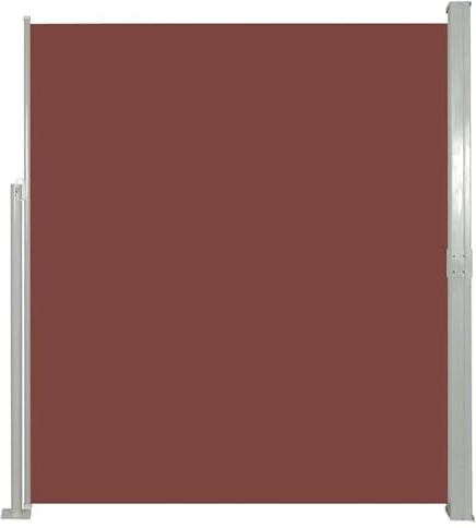 Homgoday Ausziehbare Seitenmarkise 160x300 cm Braun Markise Model41547