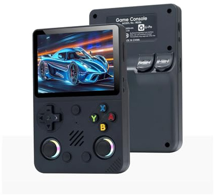 RG36 Pro Retro Handheld Game Console, 3.5-Inch HD IPS OCA Full-Lamination Screen, Open Source Linux System, RK3326 4-Core Portable Gaming Console with 30000+ Classics Games, Wi-Fi & Bluetooth Support