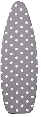 SHERWOOD Ironing Board Cover 135 x 45cm 100% Cotton Cover with Thick Felt Resists Scorching and Staining Adjustable Size Iron Board Cover - Bubble