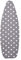 SHERWOOD Ironing Board Cover 135 x 45cm 100% Cotton Cover with Thick Felt Resists Scorching and Staining Adjustable Size Iron Board Cover - Bubble