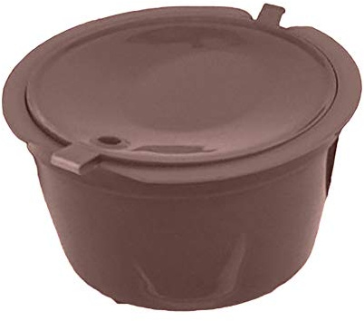 CUSROS Filtro de café reutilizable reutilizable de plástico Cápsula Copa Filtros de café reutilizables para Dolce Gusto Nescafe café un tamaño