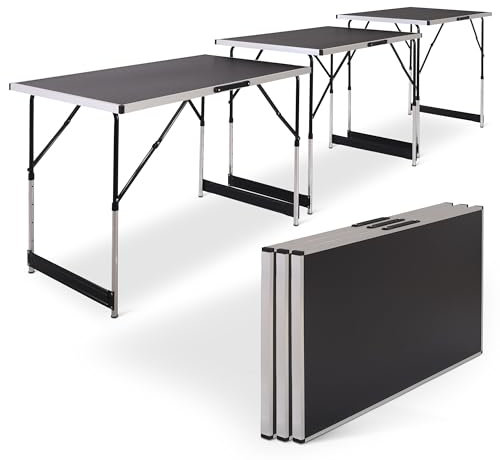 Raburg Multifunktionstisch, 3-teilig, Alu, 3 x 100 cm x 60 cm, Olli