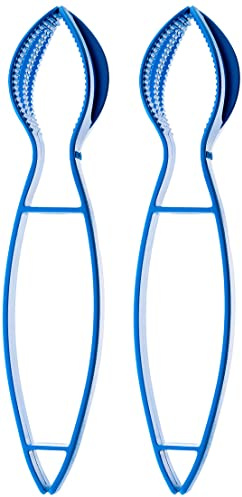 Koala Spain Lot de 24 pinces à glace multi-usages en plastique bleu