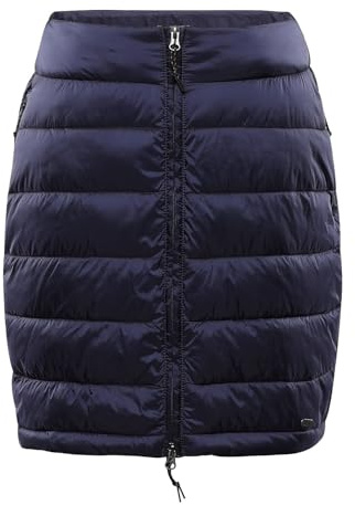 Alpine PRO LORFA Damen Wanderrock, Sportrock, Outdoorrock, Winterrock | Isolierter Rock mit HI-Therm Füllung; Hergestellt aus Nylon-Steppstoff; Ultraleichter Outdoor- und Winterrock