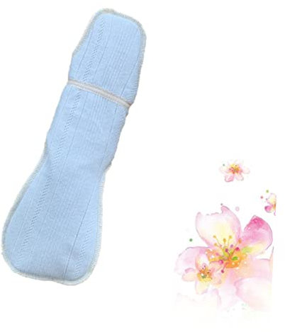 SEWOART Baumwoll-waschbare Menstruationseinlage Mit Knopf Wiederverwendbar Atmungsaktiv Auslaufsicher Für Damen Hygienisch Für Nacht Gebrauch
