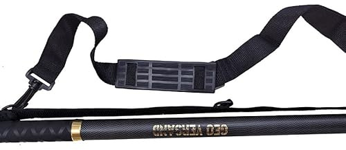 geo-versand Neu Tragegurt für 10 Meter Angel Schultergurt und Karabiner
