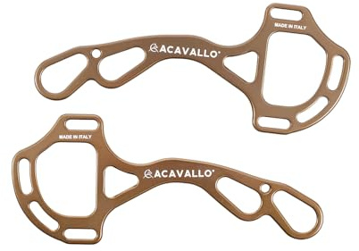 Acavallo Alupro Hackamore Bit One Size, Bronzo