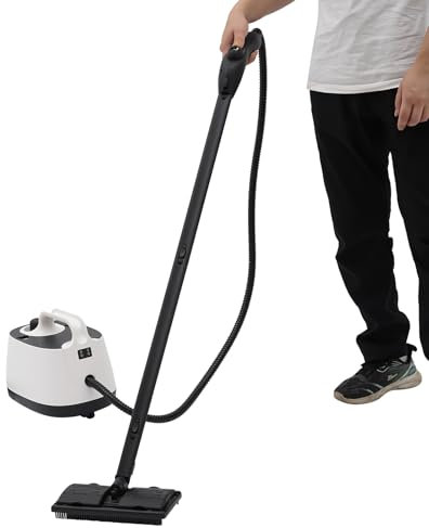 Nettoyeur vapeur multifonction 2000 W, 102 °C, avec roues, pour voiture, sol, tapis, canapé