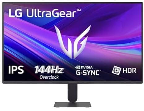 LG Ultragear™ 27G411A-B.AEU Ecran PC Gaming 27 - Dalle IPS résolution FHD (1920x1080), 5ms GtG 144Hz, HDR 10, sRGB 99% (CIE1931), AMD FreeSync, inclinable, DisplayPort 1.4, HDMI 2.0