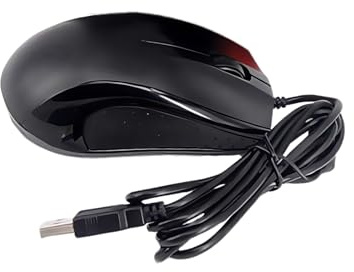 Zuoeay 2Mode Wireds USB PS2s Connecteurs Haute Précision Capteurs Rouleaux pour CAO Bureau Usage Industriel ABS Ordinateur