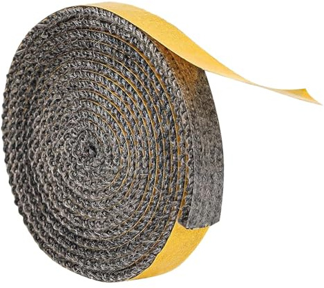 Guarnizione per stufa in fibra di vetro - Nastro sigillante per alte temperature, striscia sostitutiva per stufe a legna, guarnizione in vetro per finestre per caminetti | Attrezzatura per la riparazi
