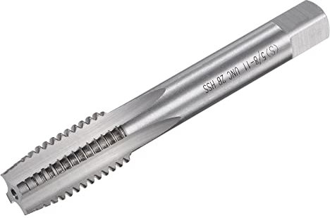 sourcing map Gewindefräser 5/8-11 UNC M42 HSS 4 gerade Fluten Bohrer 2B Toleranzklasse