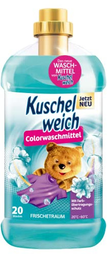 Cuddly Soft Liquid Color Detergent for 20 Colorful washes, Skinfriendly, Microplastic-free, Vegan 1,32 l - Fresco