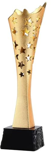 Pokale, Medaillen Auszeichnungen Kreative Goldene Trophäe Aus Metall Trophäe Für Herausragende Mitarbeiter des Konzernteams Trophäe Für Den Talent-Wissenswettbewerb Kann Graviert Werden