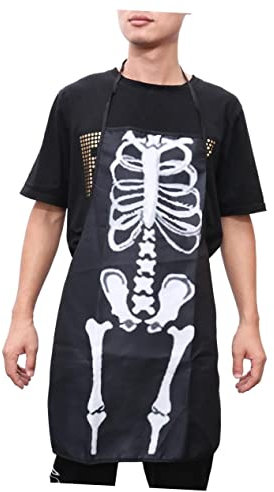 IMIKEYA Einzigartige Schürzen Halloween-schürze Backschürze Halloween-kochschürzen Küchenschürze Partyschürzen Hochzeitsgeschenke Gartenschürzen Erwachsene Lätzchen Lustig