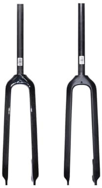QAINKUN Federgabel 1 Stück Schwarze Vollcarbon-Gabel MTB/Carbon-Gabel 1-1/8 Fahrradgabel (Color : 2)