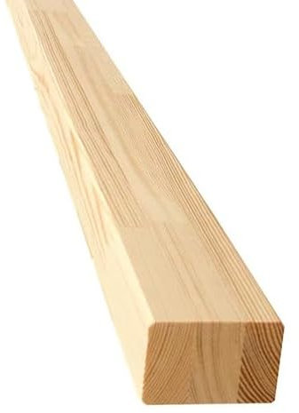 AZZAP Holzpfosten Kiefer 5x5cm, Länge: 0,8m, 1m, 1,2m, 1,5m