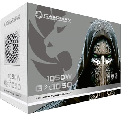 Gamemax Gx1050 Blanco Pro 1050w 80 Plus Platinum Modular Fuente de alimentación