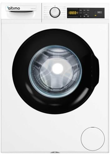 Altimo AWM8142W Freestanding Washing Machine, 8kg Load, 1400prm, White [Energy Class A]