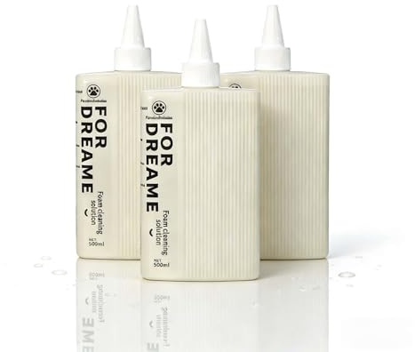 Liquide Nettoyant for Sols, 500ml x3 Mousse Déodorisant for Animaux de Compagnie, Parfum Fleur et Fruit, Compatible avec Dreame H15 Pro/H14 Pro/H13 Pro Aspirateur Sec et Humide