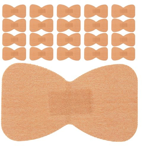 DOITOOL Large Waterproof Bandages 30pcs, Flexible Fabric Self-Adhesive Plasters for Sensitive Skin, Breathable Big Dressings for Fingers and Foot First Aid