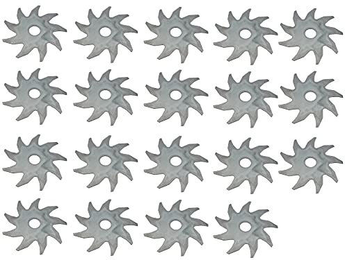 SECURA Jeu de lames (Kit de 19) compatible avec Sabo 45-210 Scarificateur