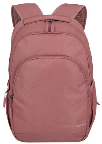 Travelite Handgepäck Rucksack mit gepoltertem Laptopfach, Laptop Rucksack 15,6 Zoll, KICK OFF, Tagesrucksack für Urlaub und Sport, 45 cm, 22 Liter