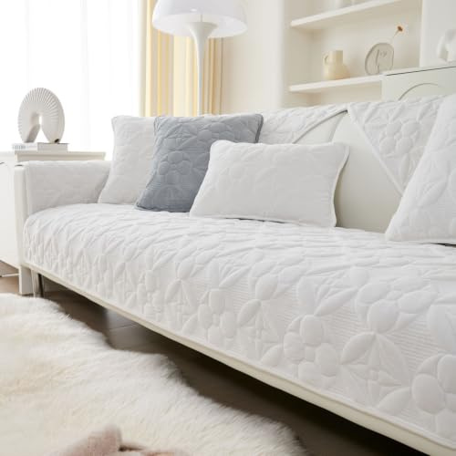 WYJHNLBEDC Sofa/Couch überzug/Sofabezug/überwurfdecke, Sofaschutz Decke | Warmer Super Weicher Samt Sofaschoner Decken rutschfest, L/U Form/Ecksofa 3/2/1 Sitzer, Sofaschutz Hund Kratzschutz Katze