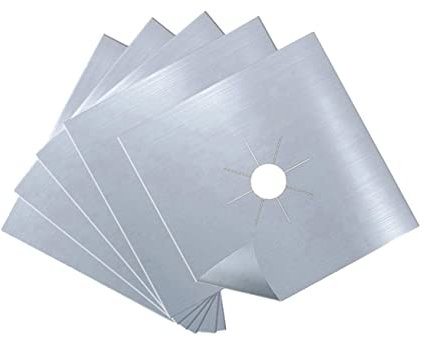 KICHOUSE Herd 5St Herdabdeckungen Gasherdauskleidungen Herdmatte Ofenschutz Gasherdschutz Abdeckungen für Gasbrenner sauber Ofenabdeckung Schutzpolster Gasherde Beschichtung Gaskocher