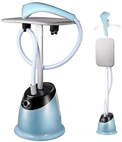 Stiratrice verticale professionale per indumenti - Stiratrice portatile telescopica da 2000 W con asse da stiro incorporata e serbatoio dell'acqua da 1,6 litri per negozio di abbigliamento commercial