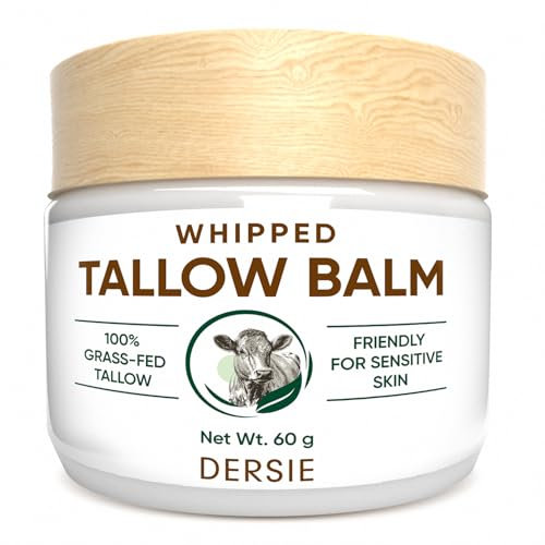 Dersie Cream with Magnesium and Tallow (2.12 Ounce (Pack of 1), Soft Blossom (Face Moisturizer), Tallow Cream)