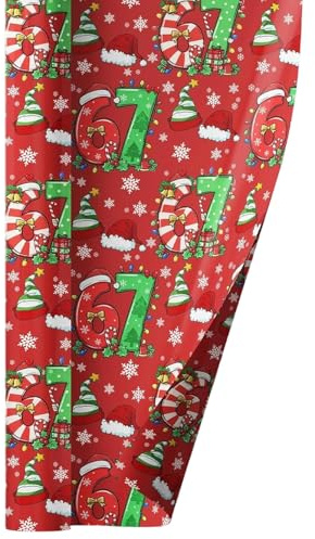 Lustiges Weihnachtsgeschenkpapier 67 Buchverpackungszubehör | Überraschungsbox Feiertagsgeschenkpapier für Partyplaner Veranstaltungsorganisatoren Bürokollegen Geburtstag Hausbesitzer