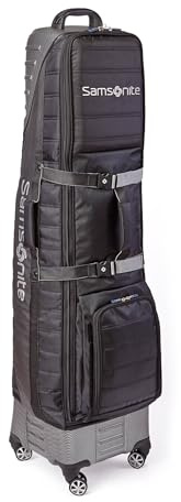 Samsonite Unisex-Erwachsene The Protector Harte und weiche Golf-Reisehülle Reiseabdeckung, Schwarz, Einheitsgröße