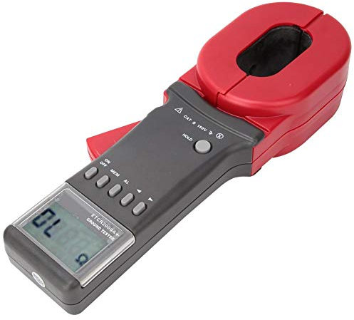 Pinza amperometrica digitale, tester di resistenza di terra con messa a terra automatica, display a pinza LCD con funzione di memorizzazione dei dati per energia elettrica, campi petroliferi, ecc.