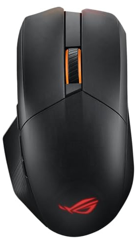 ASUS ROG Chakram X Origin Wireless Gaming Mouse – MMO/MOBA Design, Detachable Joystick, 11 Programmable Buttons Right-Handed, 123g, Tri-Mode Connectivity, 36K DPI, up to 150Hr Battery, PC/Mac Support