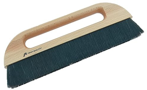 Tapezierwischer Tapezierbesen Tapezierbürste Tapetenbürste Tapetenbesen (schwarz, 3-reihig)