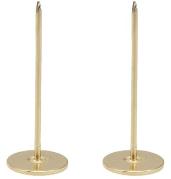 20 chiodi dorati a testa piatta per tappezzeria per tavoli e sedie fai da te, decorazione della casa, 18 mm x 50 mm