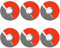 AOEVUIR 6 Pcs Dischi Expert for Inox per acciaio inossidabile 76x1.2x10mm accessorio smerigliatrice angolare