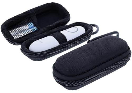 foto-kontor Bag Compatible with Beurer BR 60 BR 90 BR 10 hygienic Storage and Safe Transport case for Insect bite Healer Protective Cover Black