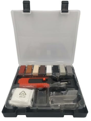 Buhdjfnke Kit di Riparazione per Pavimenti, Strumenti per Fughe di Piastrelle, Kit di Riparazione per Pavimenti In Laminato, Strumento per La Riparazione del Pavimento