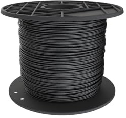 Gro Garden Products Plant Ties For Climbing Plants, Flexible Tying Tube, Cable Ties Heavy Duty, Garden Ties, Plastic, Soft & Flexible, UV Stable, Plant Ties - 10 Year Life - 4mm x 320m - Black