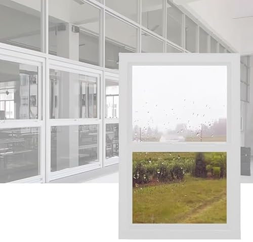 XILYZMO Schiebefenster Kippfenster, Aluminium Klarglas Flügelfenster, Mit Griff Bündig Montiertes Servicefenster, Mobilheim- Fenster Für Restaurant- Badezimmer(80x60cm)