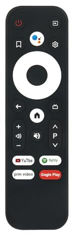 Telecomando di Ricambio applicabile per Mecool KM7 Plus Smart Android TV Box Player Remote Control KD2-Senza funzione vocale